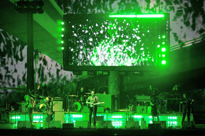 Arcade Fire stage design