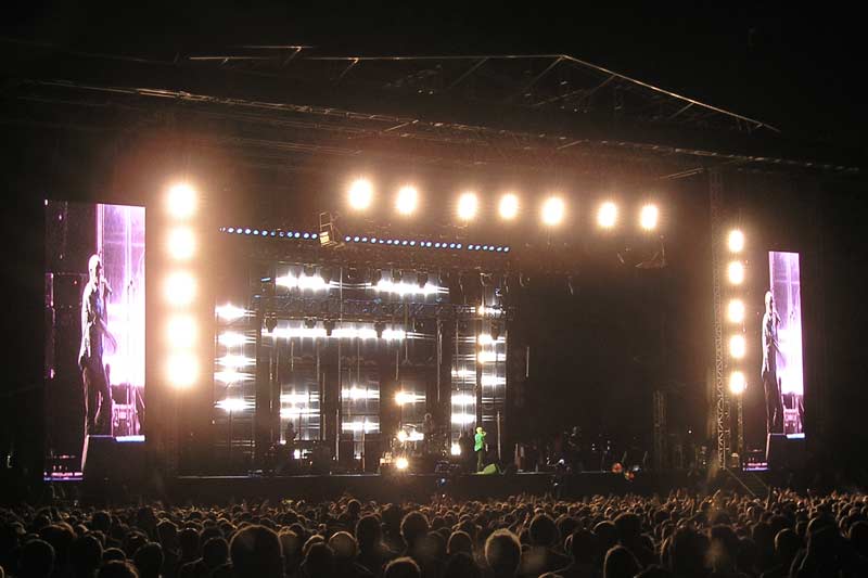 R.E.M. stage design